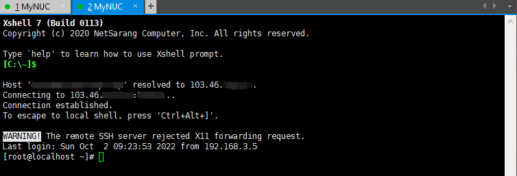 从0搭建一台自己的服务器（无公网IP，SSH连接）